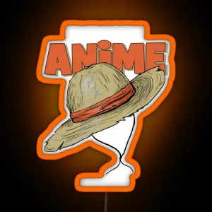 Life Is Boring Anime Is Endless RGB Neon Sign