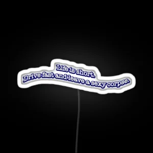 Life Is Short RGB Neon Sign