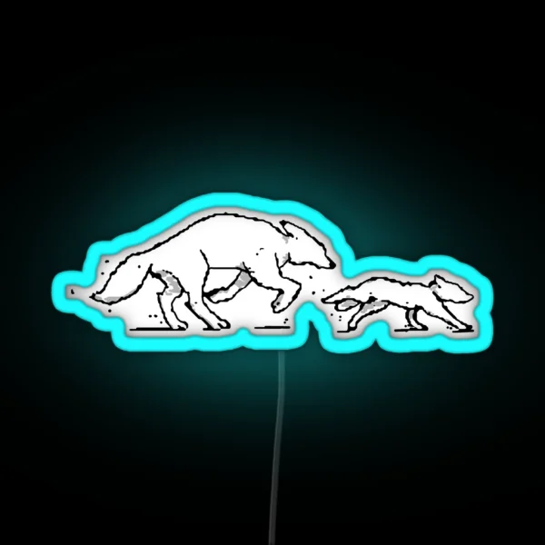 Life Is Strange 2 Sean And Daniel Wolves RGB Neon Sign