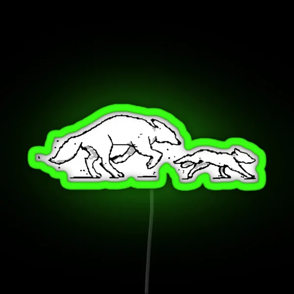 Life Is Strange 2 Sean And Daniel Wolves RGB Neon Sign