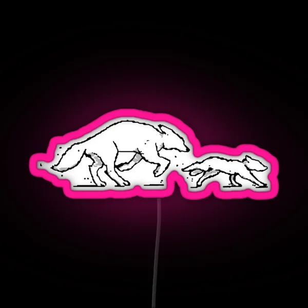 Life Is Strange 2 Sean And Daniel Wolves RGB Neon Sign
