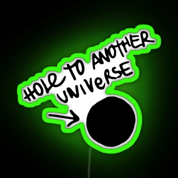 Life Is Strange Hole To Another Universe RGB Neon Sign