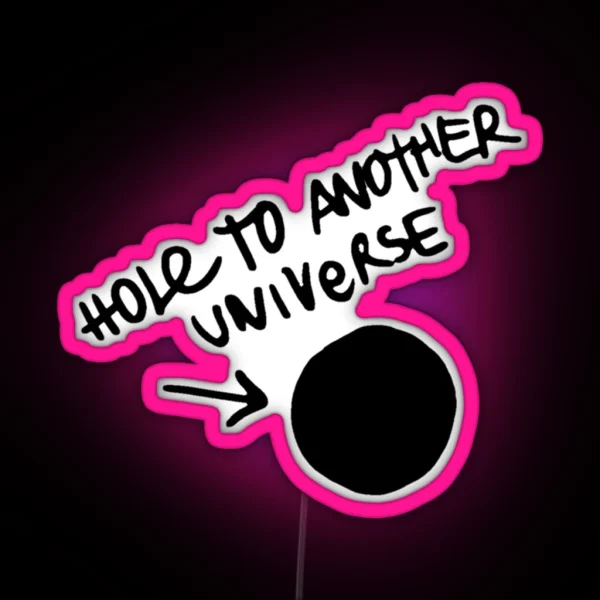 Life Is Strange Hole To Another Universe RGB Neon Sign