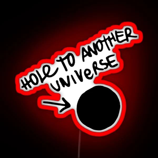Life Is Strange Hole To Another Universe RGB Neon Sign