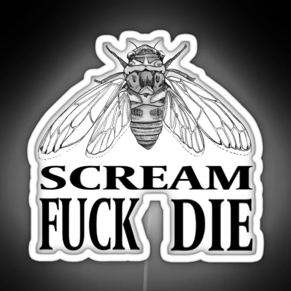 Life Of A Cicada RGB Neon Sign