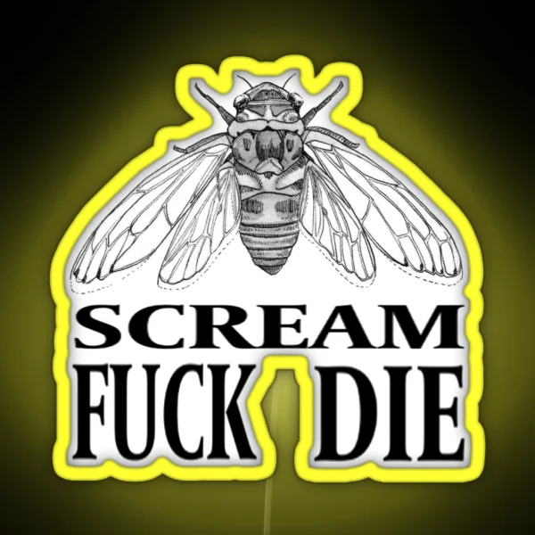 Life Of A Cicada RGB Neon Sign