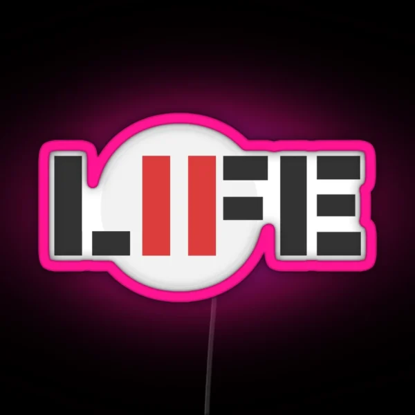 Life On Pause RGB Neon Sign
