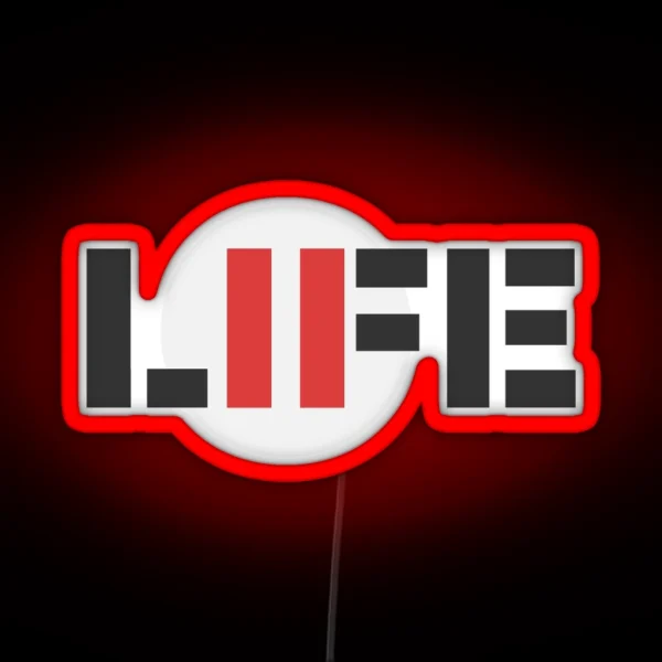 Life On Pause RGB Neon Sign