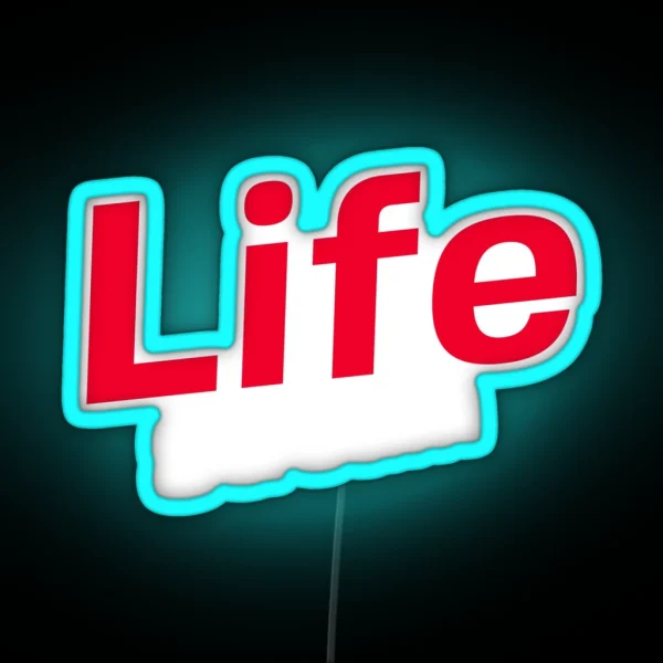 Life Stream RGB Neon Sign