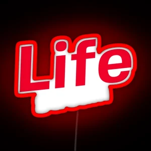 Life Stream RGB Neon Sign