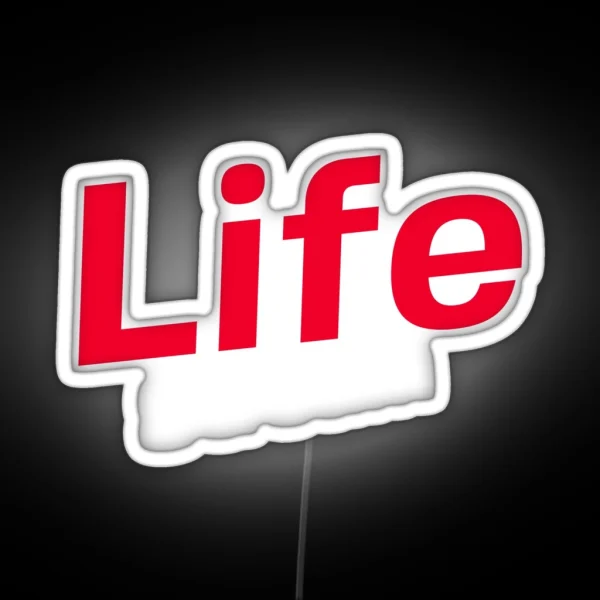 Life Stream RGB Neon Sign