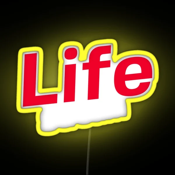 Life Stream RGB Neon Sign