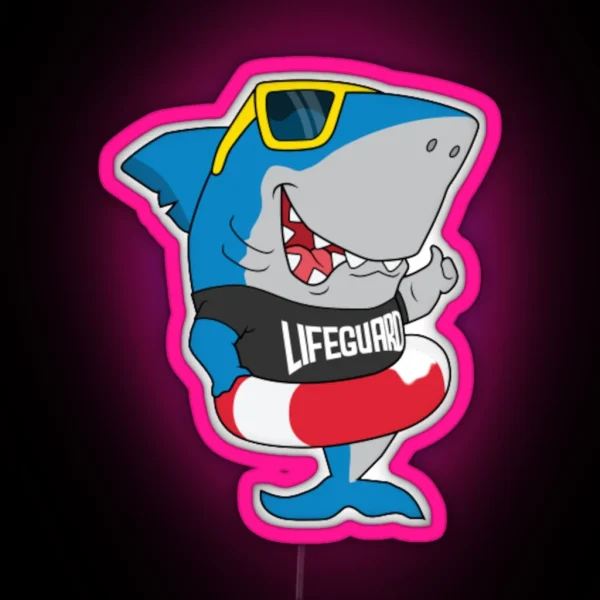 LIFEGUARD RGB Neon Sign