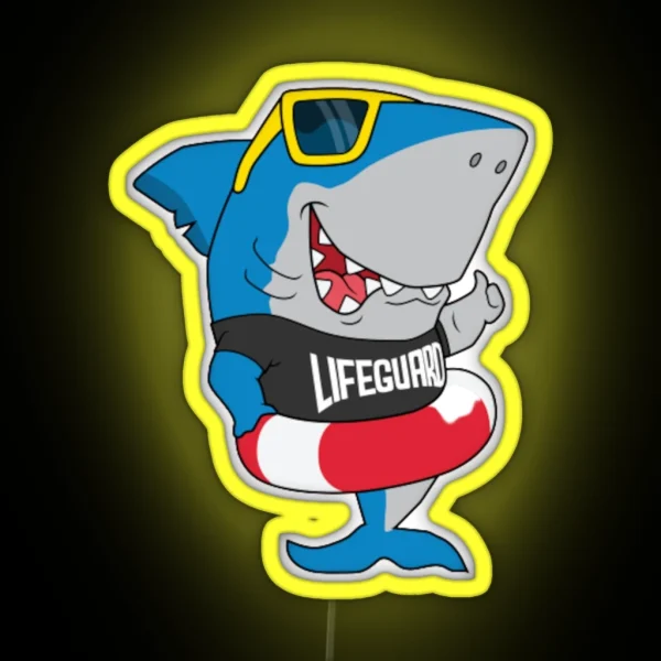 LIFEGUARD RGB Neon Sign