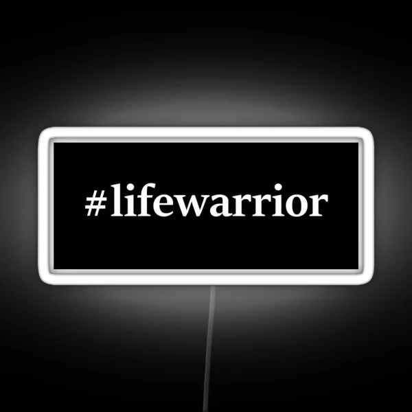 Lifewarrior RGB Neon Sign