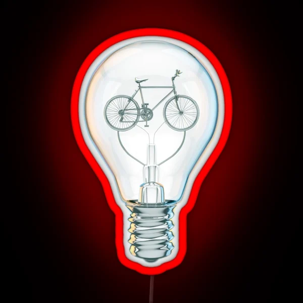 Light Bicycle Bulb RGB Neon Sign