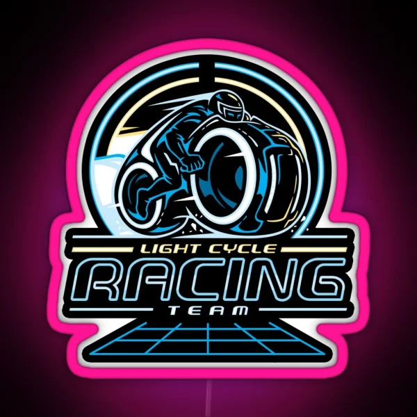 Light Cycle Racing Led RGB Neon Sign