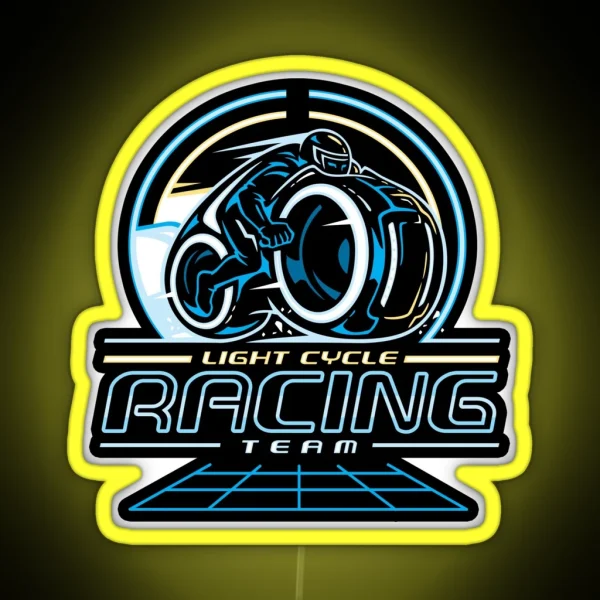 Light Cycle Racing Led RGB Neon Sign