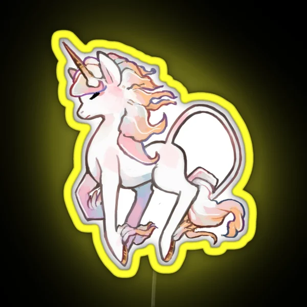 Light Unicorn RGB Neon Sign