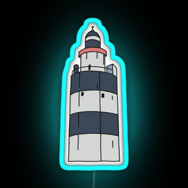Lighthouse Hook Head RGB Neon Sign