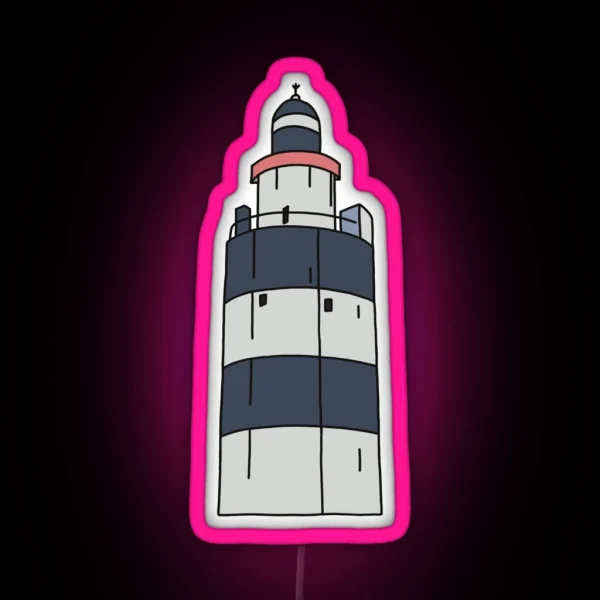 Lighthouse Hook Head RGB Neon Sign
