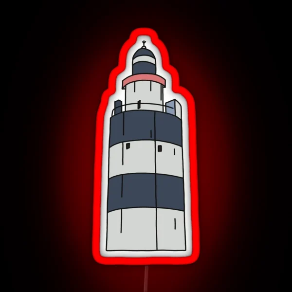Lighthouse Hook Head RGB Neon Sign