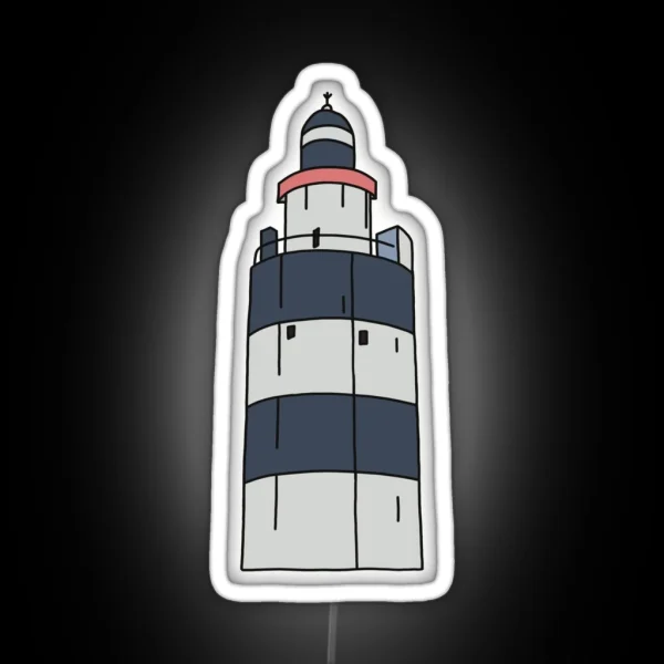 Lighthouse Hook Head RGB Neon Sign