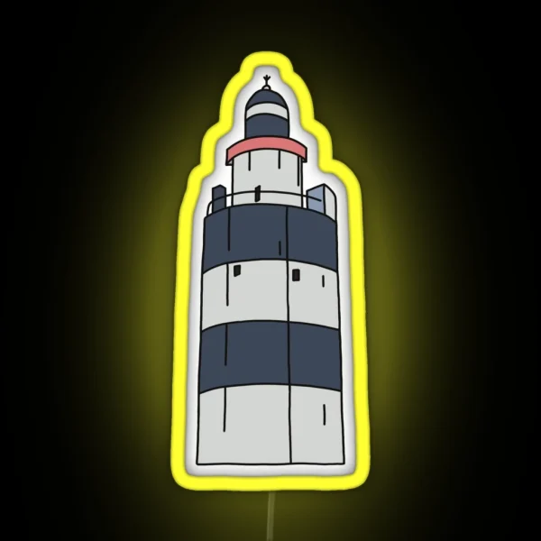 Lighthouse Hook Head RGB Neon Sign