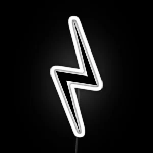 Lightning Bolt RGB Neon Sign