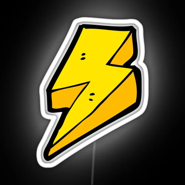 Lightning Bolts RGB Neon Sign