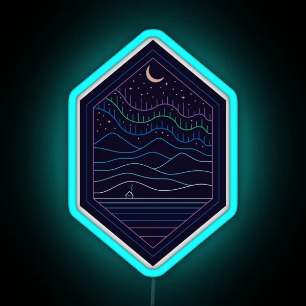 Lights Of The North RGB Neon Sign