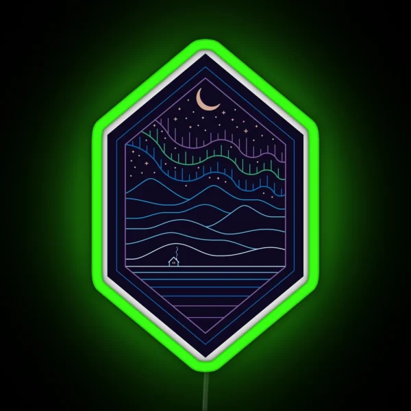 Lights Of The North RGB Neon Sign