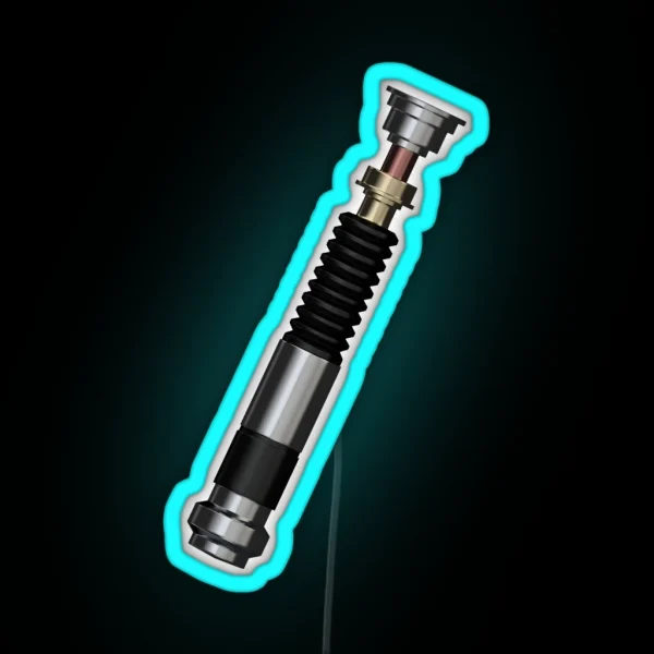 Lightsaber Design RGB Neon Sign