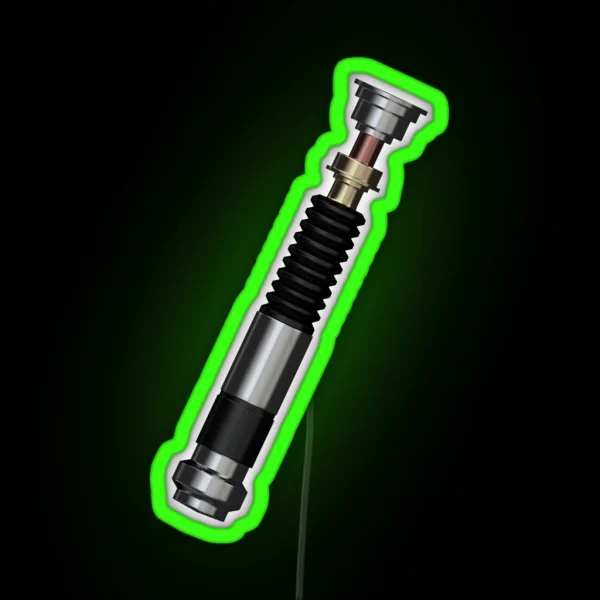 Lightsaber Design RGB Neon Sign