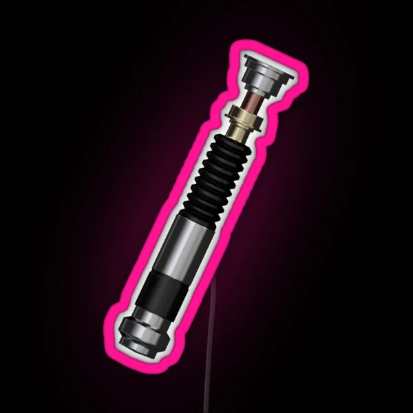 Lightsaber Design RGB Neon Sign