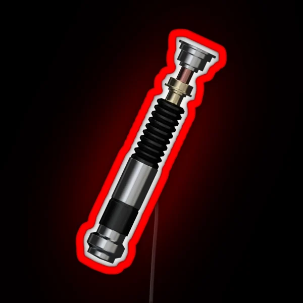 Lightsaber Design RGB Neon Sign
