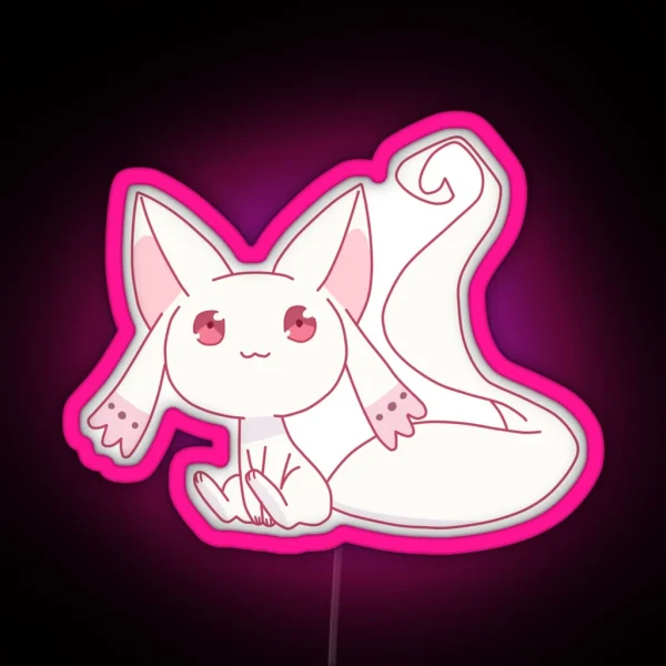 Lil Kyubey RGB Neon Sign
