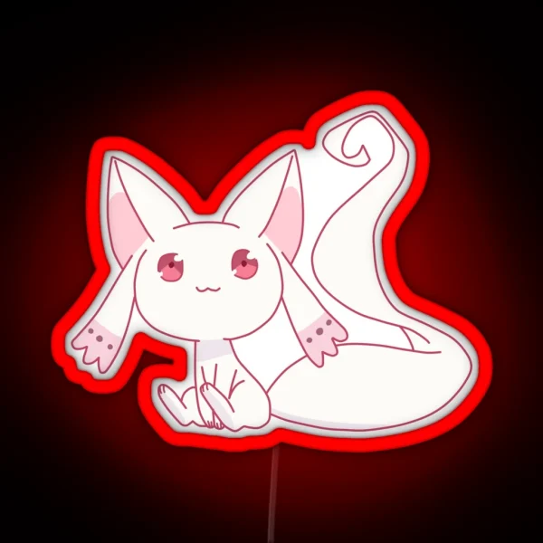 Lil Kyubey RGB Neon Sign