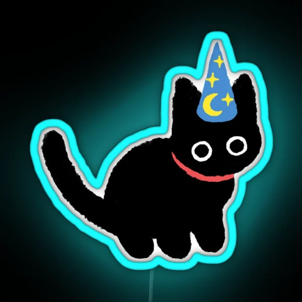 Lilcat Wizard Original RGB Neon Sign