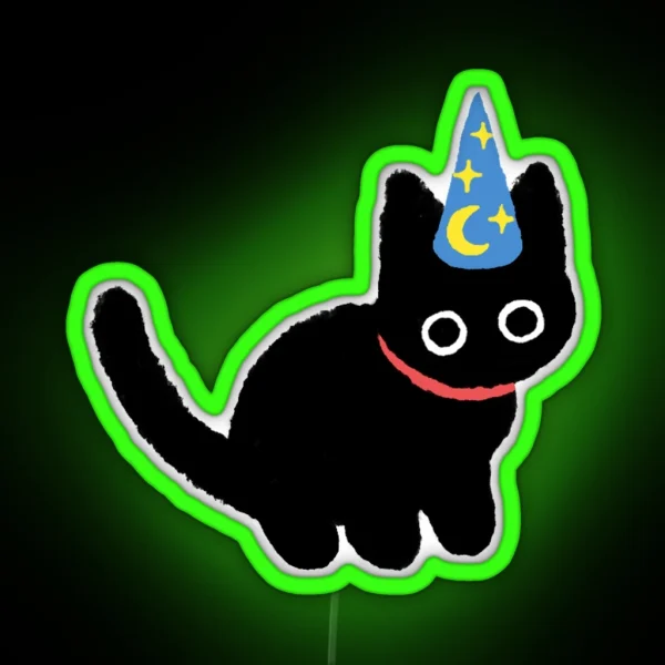 Lilcat Wizard Original RGB Neon Sign