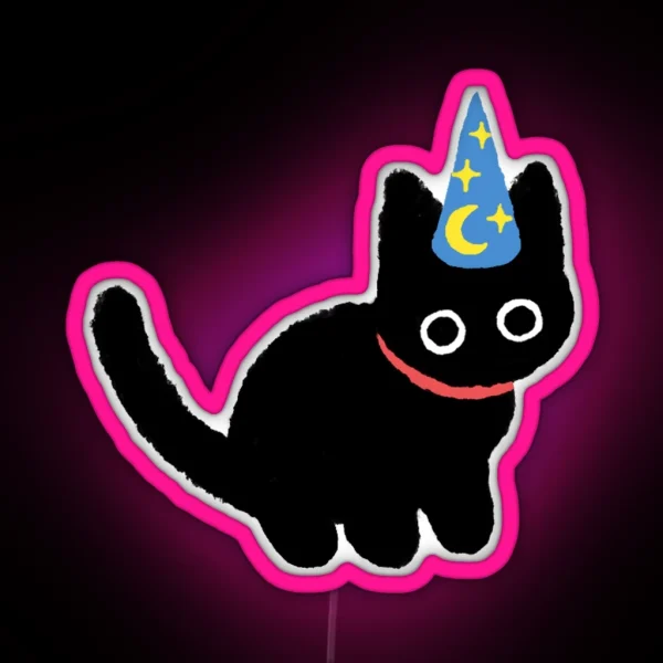 Lilcat Wizard Original RGB Neon Sign