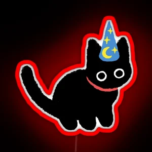 Lilcat Wizard Original RGB Neon Sign