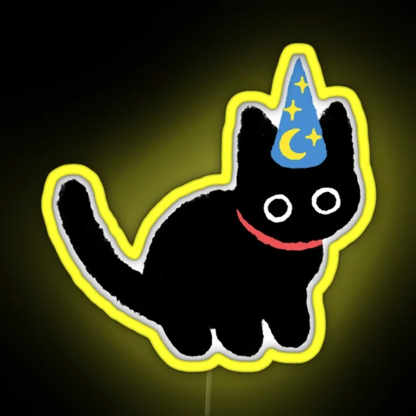 Lilcat Wizard Original RGB Neon Sign