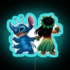 Lilo and Stitch dancing, RGB neon sign