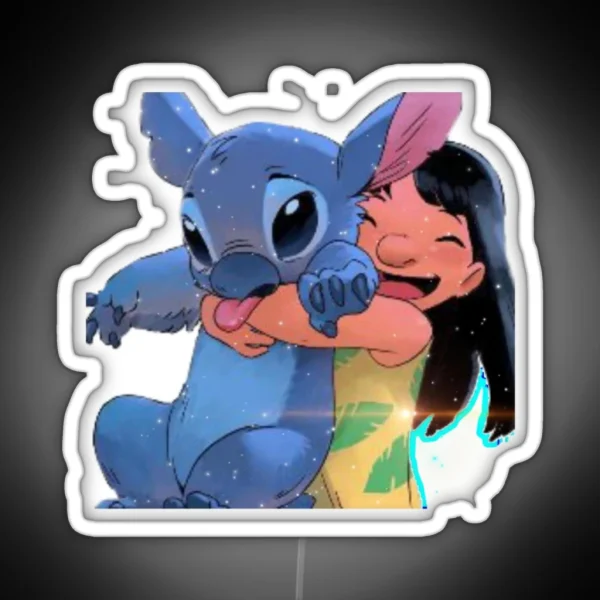 Lilo And Stitch RGB Neon Sign