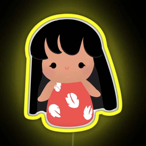 Lilo Chibi RGB Neon Sign