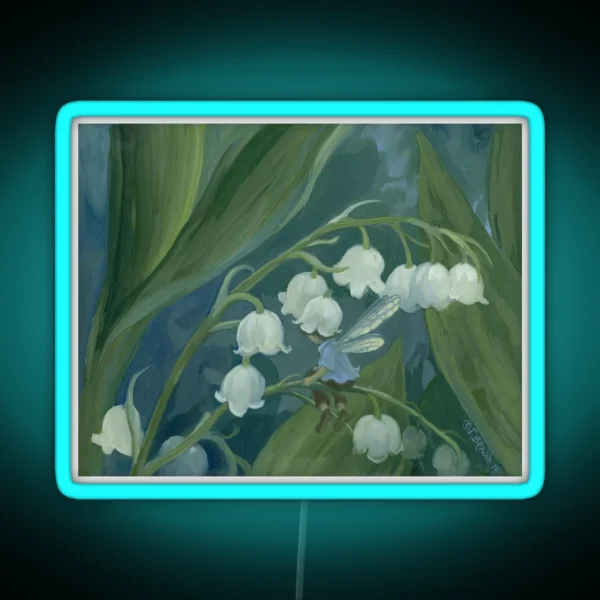 Lily Of The Valley RGB Neon Sign