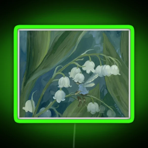 Lily Of The Valley RGB Neon Sign