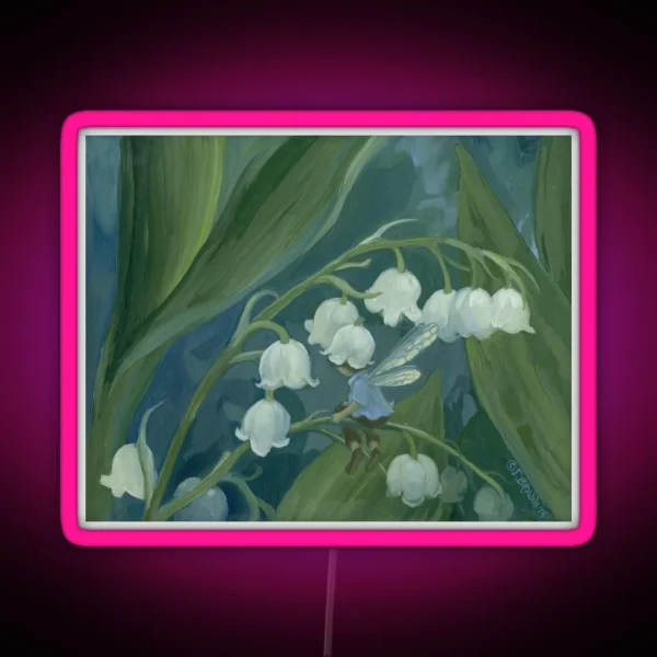 Lily Of The Valley RGB Neon Sign