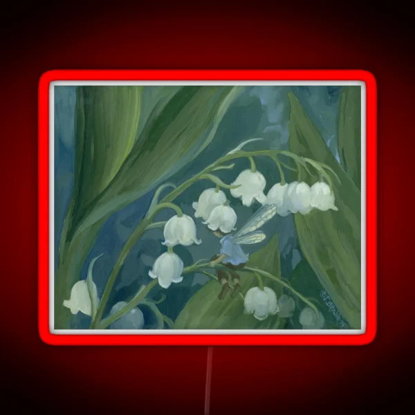 Lily Of The Valley RGB Neon Sign